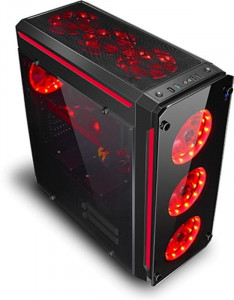  1stPlayer Firebase-X6 Red LED Black (6931630211051) 4