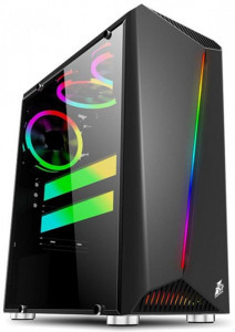  1stPlayer Rainbow-R3 Color LED Black   (6931630200376)