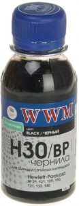  WWM  HP C8767/C8765/C9362 Black Pigment H30/BP (100) (G225402)