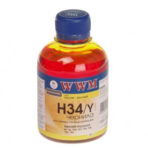  WWM  HP C8766/C9361/C9363 Yellow 200 (H34/Y)