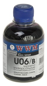  WWM Universal  Canon/Lexmark/Xerox (Black) (U06/B) 200