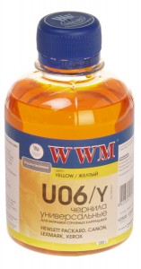  WWM Universal  Canon/Lexmark/Xerox(Yellow) (U06/Y) 200