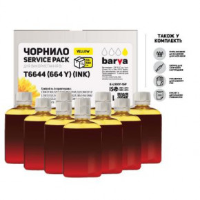  Barva Epson L100/L210/L300/L350/L355 Yellow 10x100 ServicePack (E-L100Y-1SP)