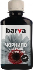  Barva Epson T1361 K101 Black 180 Soft Pigment E136-378