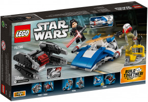  Lego  A-Wing vs. TIE Silencer Microfighter (75196) 3