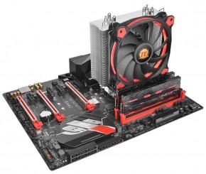   Thermaltake Riing Silent 12 Red (CL-P022-AL12RE-A) 8