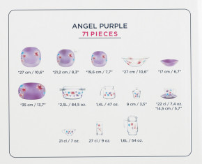  Luminarc Carina Angel Purple 71  (N7123) 23