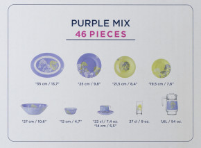  Luminarc Purple Mix&Mat 46  18