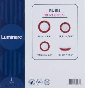  Luminarc Rubis 19  (N4492) 10