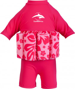 - Konfidence Floatsuits S 1-2  Hibiscus/Pink (FS05-B-02)