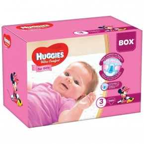   Huggies Ultra Comfort 3 Box   (5-9 ) 144  (5029053565682) (0)