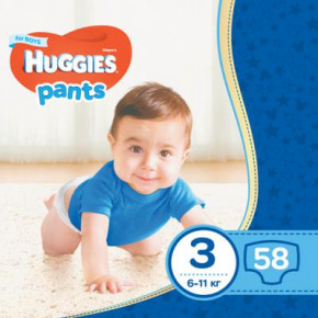   Huggies Pants 3   (6-11) 58  (5029053564005) (0)