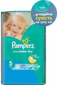   Pampers Active Baby-Dry Junior 11-18    11