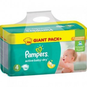   Pampers Active Baby-Dry Maxi 8-14  106 