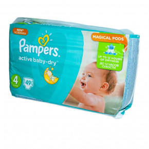   Pampers Active Baby Maxi 9-14  49 