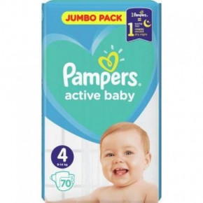   Pampers Active Baby Maxi 9-14  70 