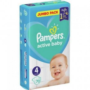   Pampers Active Baby Maxi 9-14  70  3