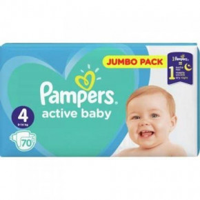   Pampers Active Baby Maxi 9-14  70  4