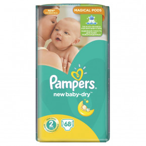  Pampers New Baby-Dry Mini 3-6  68 (4015400735571)
