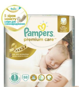  Pampers Premium Care Newborn (2-5 )   88 .