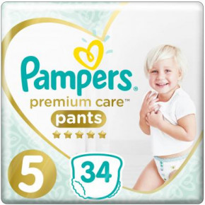  Pampers Premium Care Pants Junior  5 12-17  34  (8001090759870)