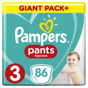   Pampers  Pants Midi  3 6-11 86 (8001090994295) (0)