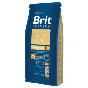    Brit Premium Dog Adult M 1 kg