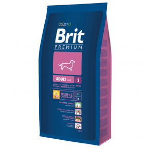    Brit Premium Dog Adult S 1 kg