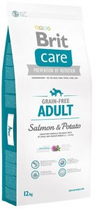    Brit Care GF Adult Salmon & Potato 12
