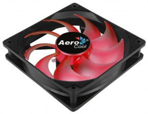  AeroCool Motion 12 Plus Red LED 120 3-pin 4-pin