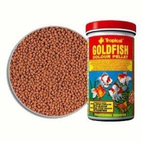     Tropical Goldfish colour pellet 250ml/90g