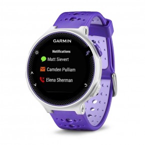 - Garmin Forerunner 230 GPS Purple & White Bundle (010-03717-47)