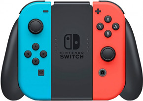   Nintendo Switch with Neon Blue and Neon Red Joy-Con