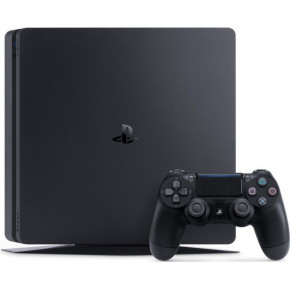  Sony PlayStation 4 Slim 500Gb Black (HZD+GTS+UC4+PSPlus 3)