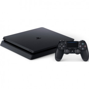  Sony PlayStation 4 Slim 500Gb Black (HZD+GTS+UC4+PSPlus 3) 4