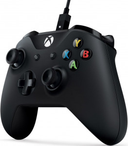  Microsoft Xbox One Controller + USB Cable for Windows (4N6-00002) 3