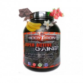  BodyIron Nutrition Super Active Gainer 2700  Strawberry