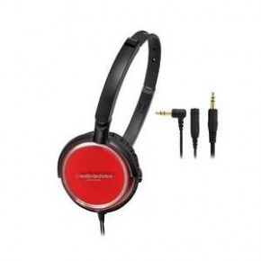  Apple Audio-Technica Portable Stereo Headphones ATH-FC700 Red