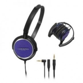  Apple Audio-Technica Portable Stereo Headphones ATH-FC700 Violet