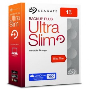   Seagate Backup Plus Ultra Slim 1TB 2.5 USB 3.0 Platinum (STEH1000200) 6
