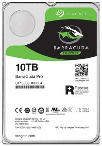   Seagate BarraCuda Pro HDD 10TB 7200rpm 256MB ST10000DM0004 3.5 SATA III