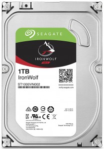   Seagate IronWolf HDD 1TB 5900rpm 64MB ST1000VN002 3.5 SATAIII