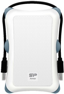    Silicon Power Armor A30 2 TB USB 3.0 White (SP020TBPHDA30S3W)