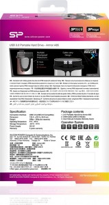     Silicon Power HDD 2.5'' 1Tb USB 3.0 Armor A85 Silver (SP010TbPHDA85S3S) (4)