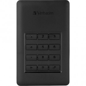   Verbatim 2.5" USB 1Tb Store 'n' Go Secure Portable Black (53401)