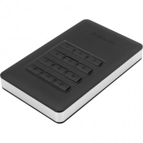   Verbatim 2.5" USB 1Tb Store 'n' Go Secure Portable Black (53401) 3