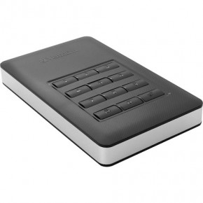   Verbatim 2.5" USB 1Tb Store 'n' Go Secure Portable Black (53401) 4
