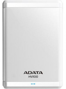    A-Data 2.5 USB 3.0 1TB HV100 White (AHV100-1TU3-CWH)