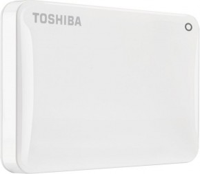    1.0TB Toshiba Canvio Connect II White (HDTC810EW3AA) 3