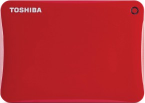    2.0TB Toshiba Canvio Connect II Red (HDTC820ER3CA)